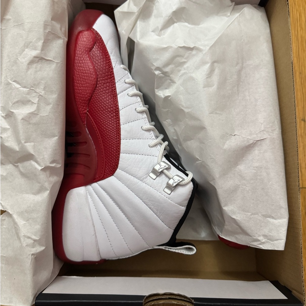 Grade School Jordan Retro 12 “Cherry” Sz 6.5y